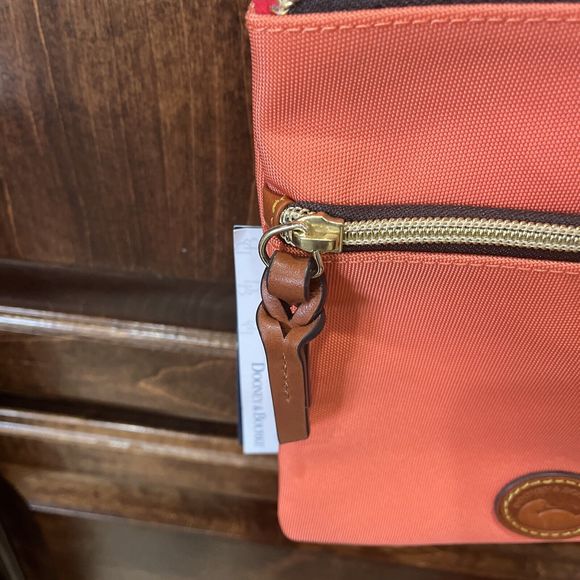Dooney And Bourke Nylon Double Zip Crossbody Bag with tags - Picture 13 of 15